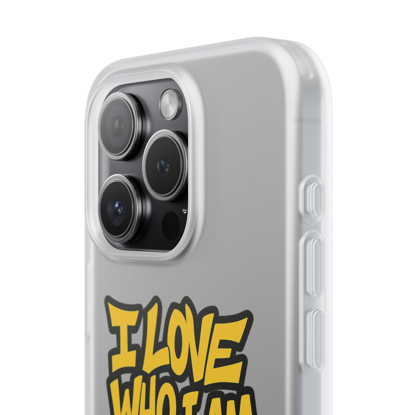 Inspirational Flexi Case - 'I Love Who I Am Becoming'