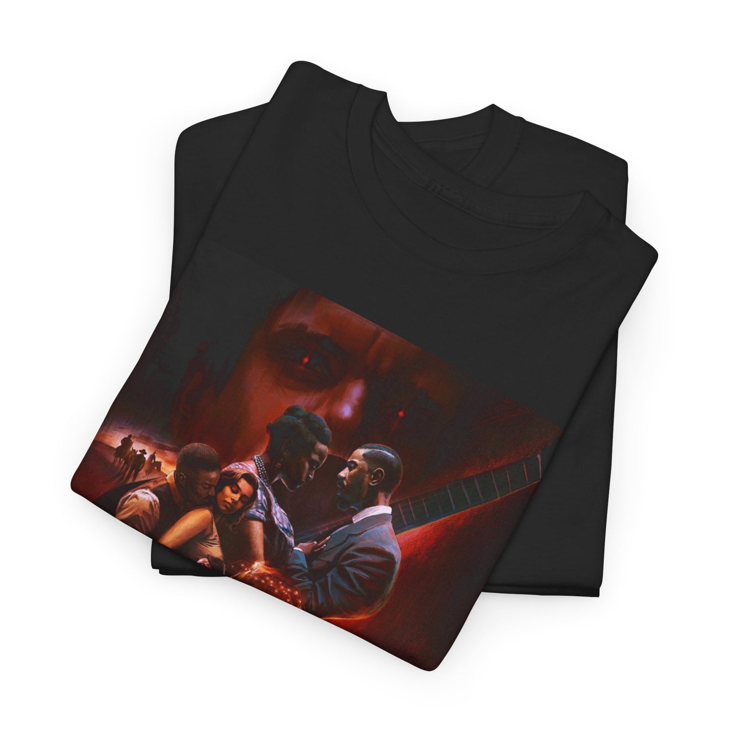 Unisex Heavy Cotton Tee - Sinners Movie Graphic Shirt