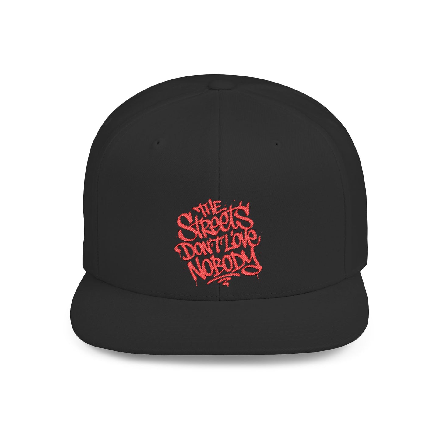 Urban Camo Snapback Hat | "The Streets Don’t Love Nobody" Design