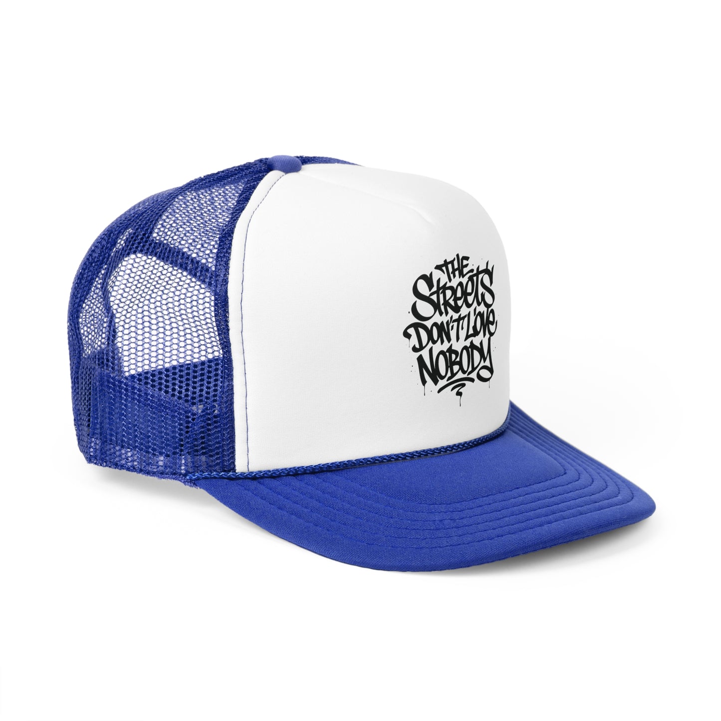 Urban Graffiti Trucker Cap - "The Streets Don't Love Nobody"