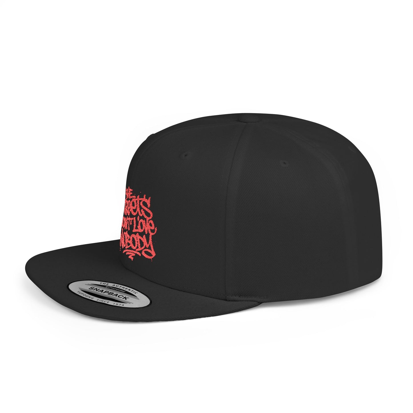 Urban Camo Snapback Hat | "The Streets Don’t Love Nobody" Design