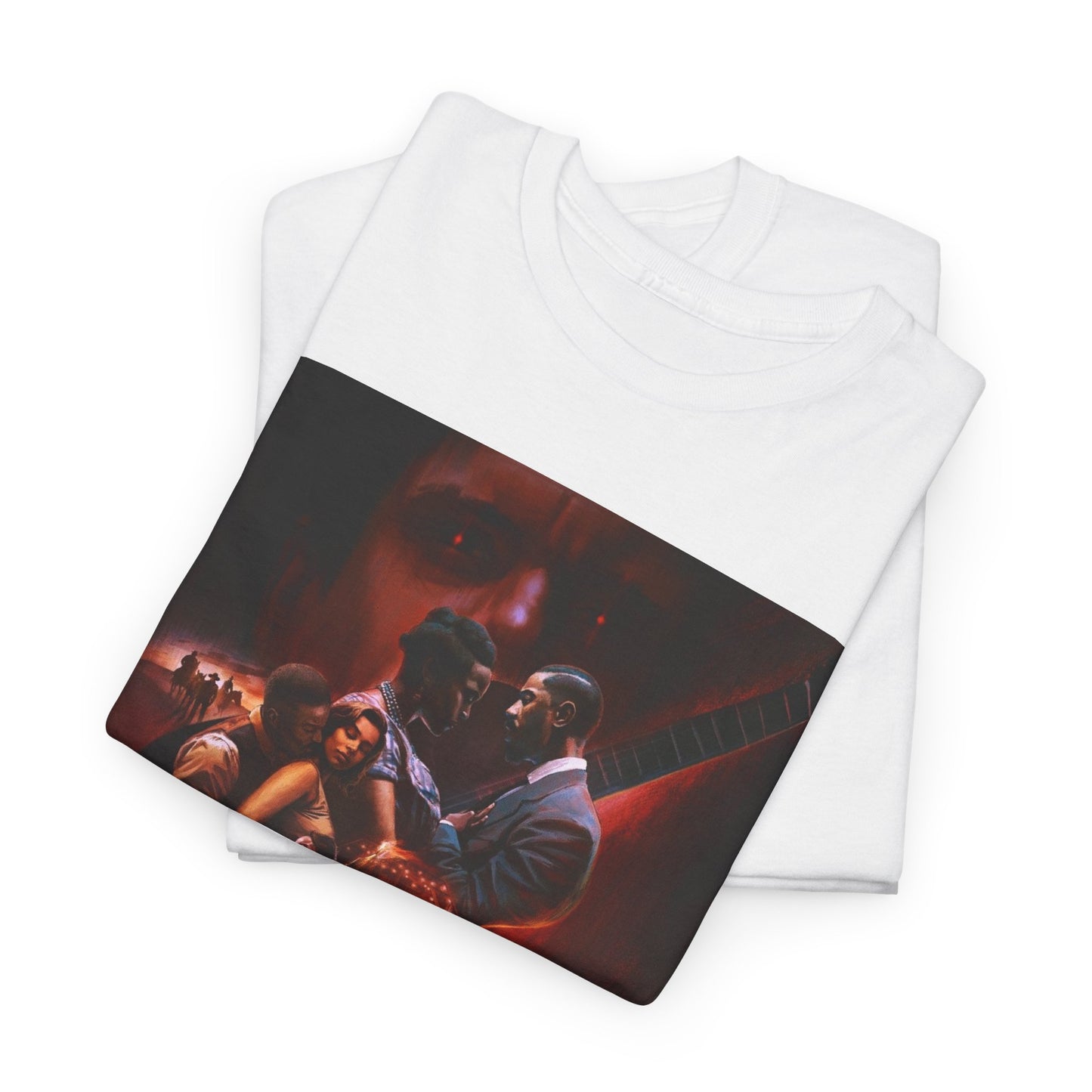 Unisex Heavy Cotton Tee - Sinners Movie Graphic Shirt