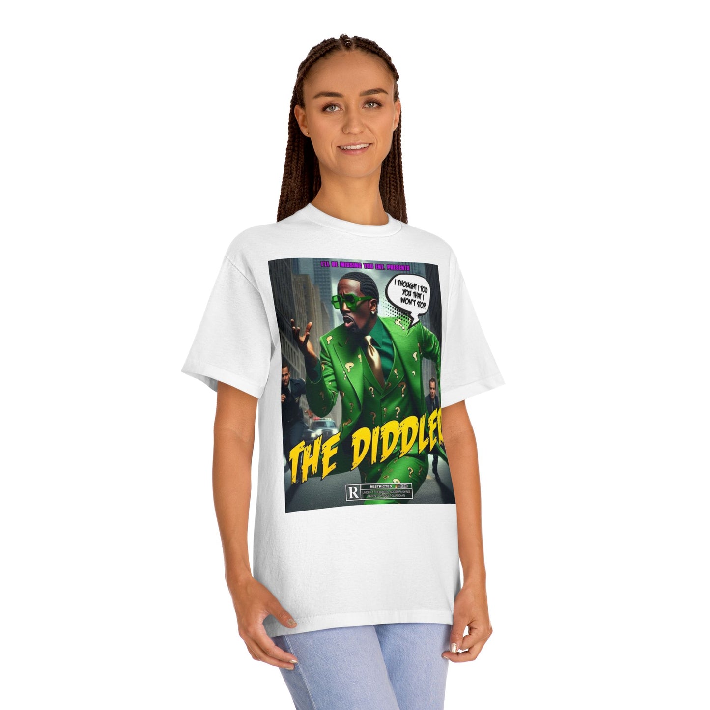 The Diddler Unisex Classic Tee - Fun Graphic T-Shirt with Catchy Design | Perfect for Casual Wear and Gift Giving