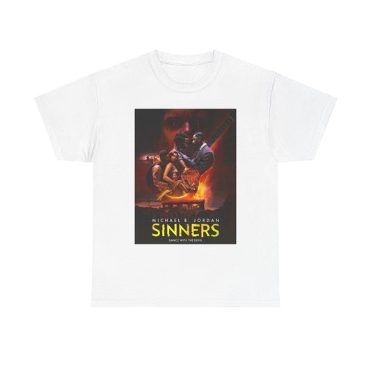 Unisex Heavy Cotton Tee - Sinners Movie Graphic Shirt