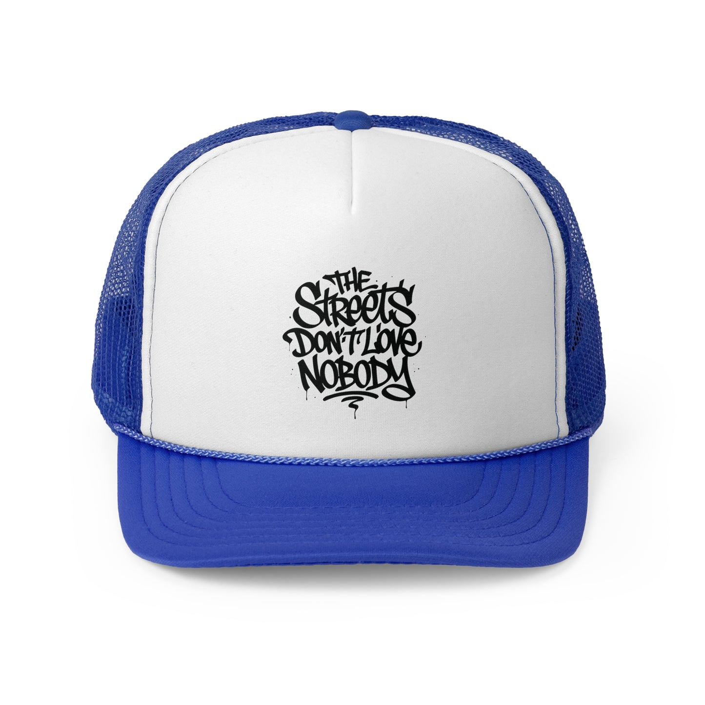 Urban Graffiti Trucker Cap - "The Streets Don't Love Nobody"