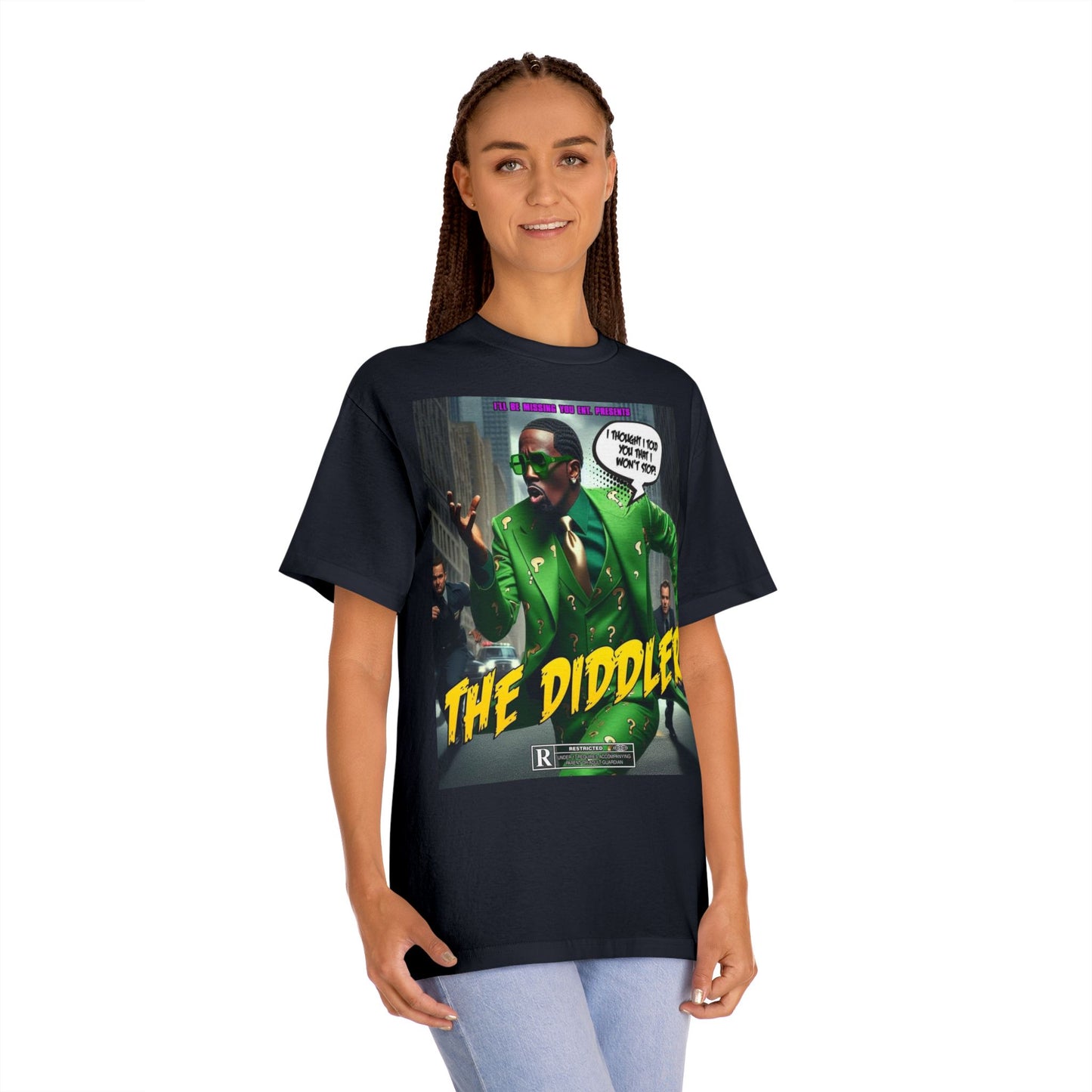 The Diddler Unisex Classic Tee - Fun Graphic T-Shirt with Catchy Design | Perfect for Casual Wear and Gift Giving