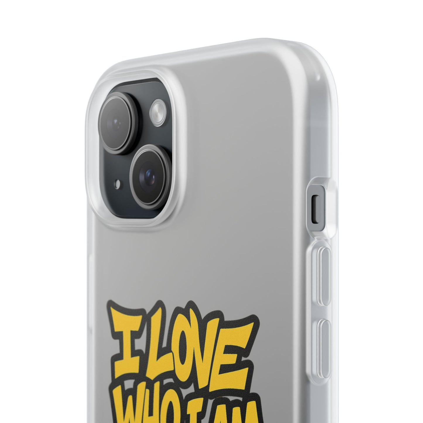 Inspirational Flexi Case - 'I Love Who I Am Becoming'