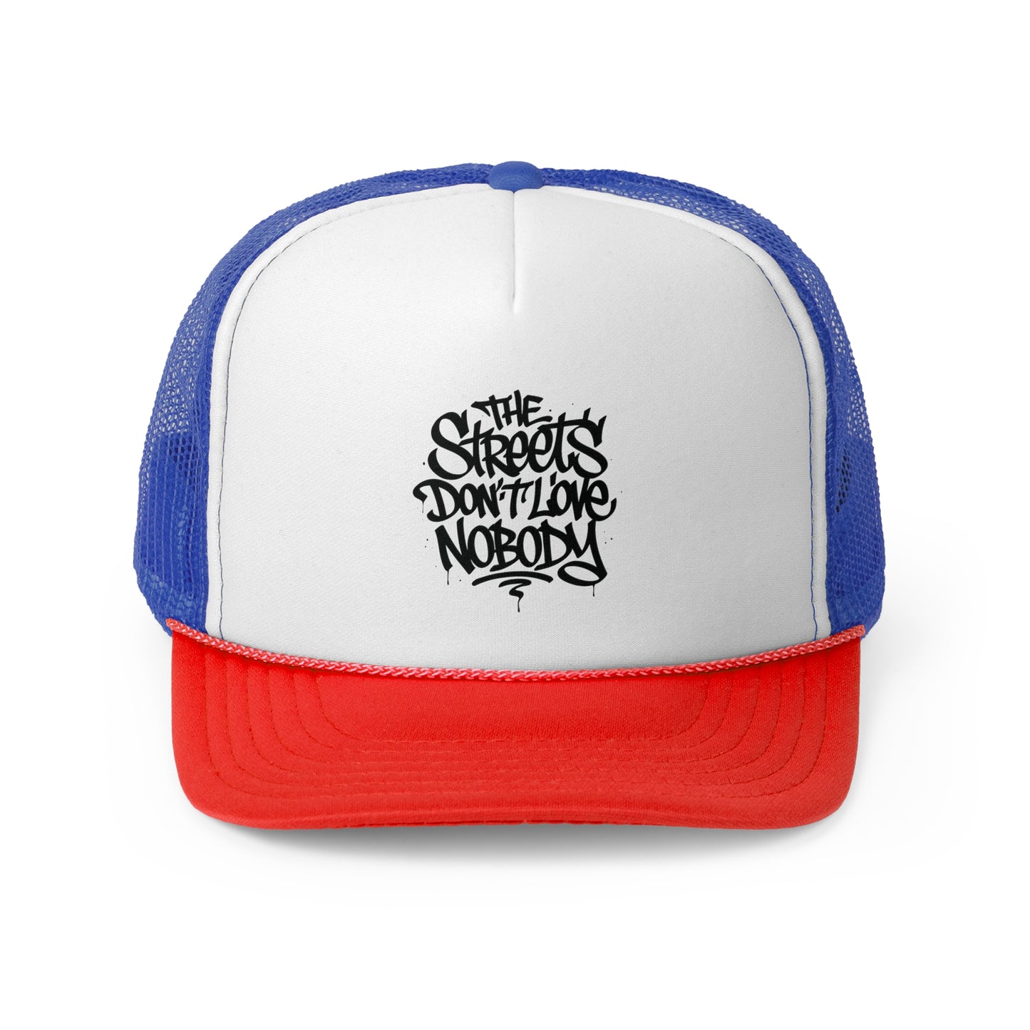 Urban Graffiti Trucker Cap - "The Streets Don't Love Nobody"