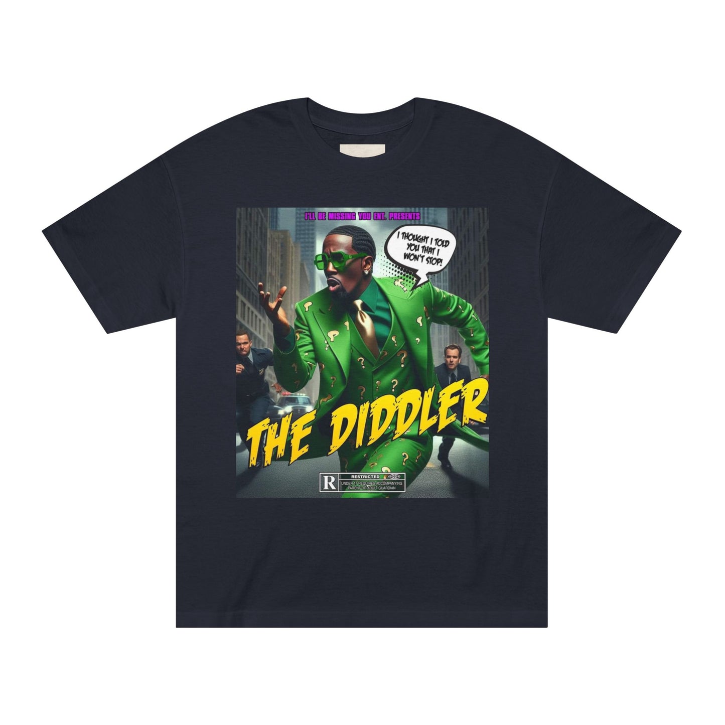 The Diddler Unisex Classic Tee - Fun Graphic T-Shirt with Catchy Design | Perfect for Casual Wear and Gift Giving