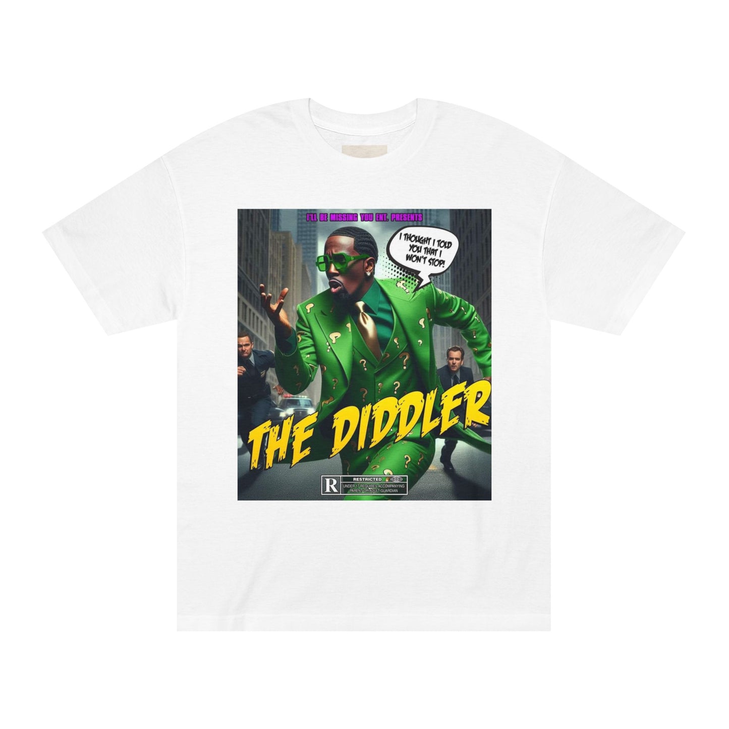 The Diddler Unisex Classic Tee - Fun Graphic T-Shirt with Catchy Design | Perfect for Casual Wear and Gift Giving