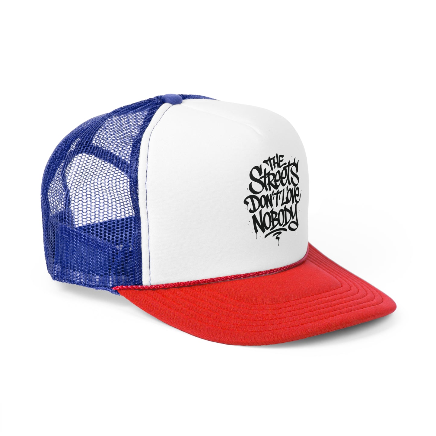 Urban Graffiti Trucker Cap - "The Streets Don't Love Nobody"